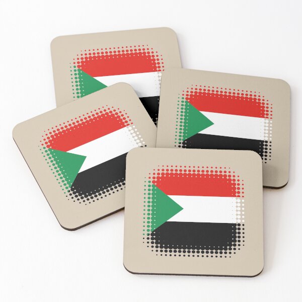 Item preview, Flag of Sudan - Retro designed and sold by pixelinga.