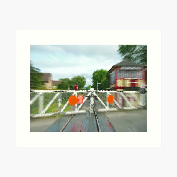 Item preview, The Railway Crossing designed and sold by cofiant.