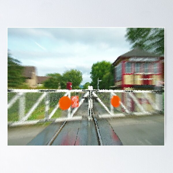 Item preview, The Railway Crossing designed and sold by cofiant.