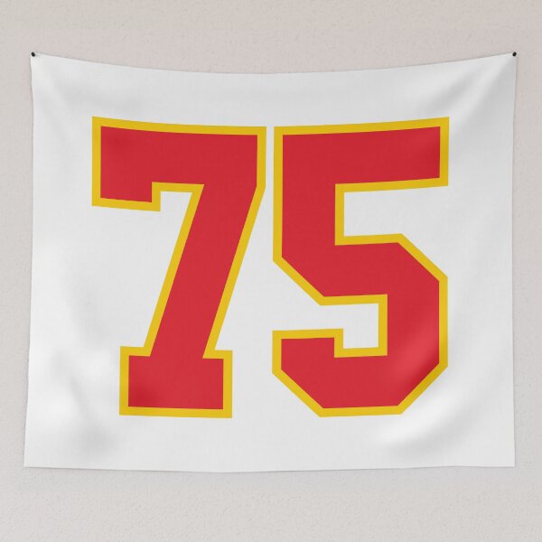 Item preview, 75 Jersey Number, Seventy Five Red designed and sold by elhefe.