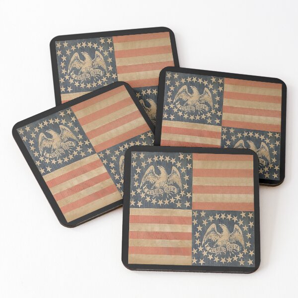 Item preview, Antique American Flag Artwork / Distressed, Aged & Tea Stained-Look designed and sold by FuzzyHoney.