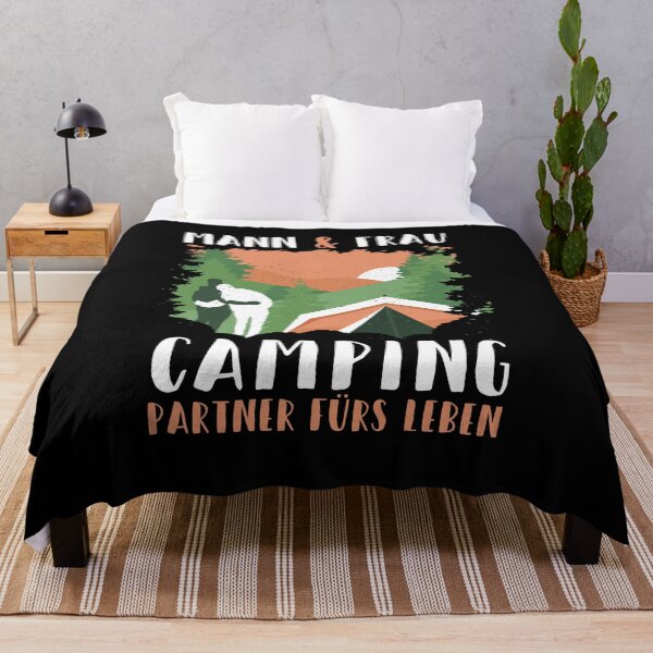 Item preview, Man and woman camping partners for life designed and sold by AaaleXX.