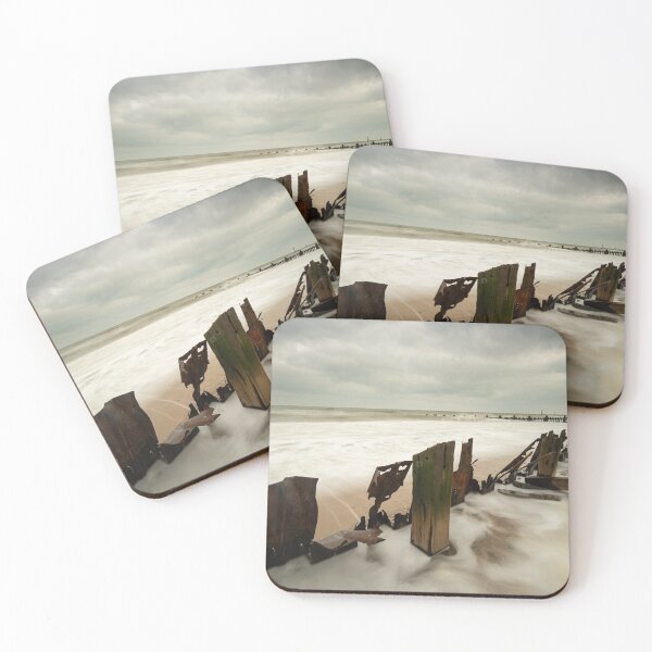 Item preview, Rusty Sea Defences at Happisburg designed and sold by MargaretClavell.