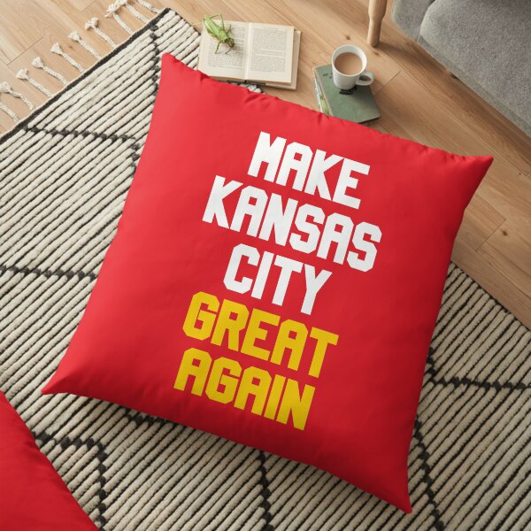 Make Kansas City Great Again Football Team Floor Pillow