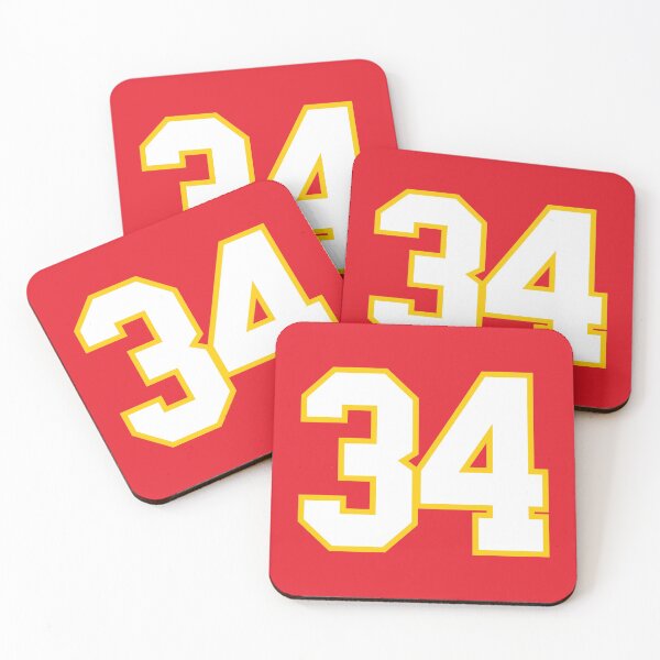Item preview, Thirty Four White Jersey Number 34 designed and sold by elhefe.