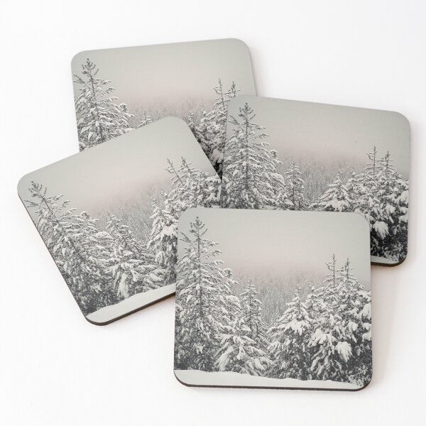 Item preview, foggy fir forest designed and sold by psychoshadow.