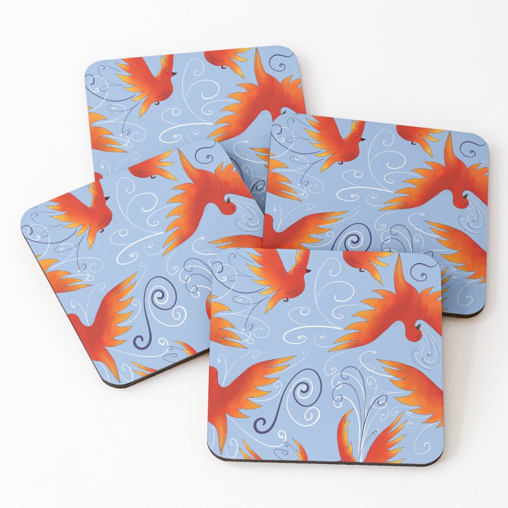 Item preview, Coasters (Set of 4) designed and sold by FunkyPattern.