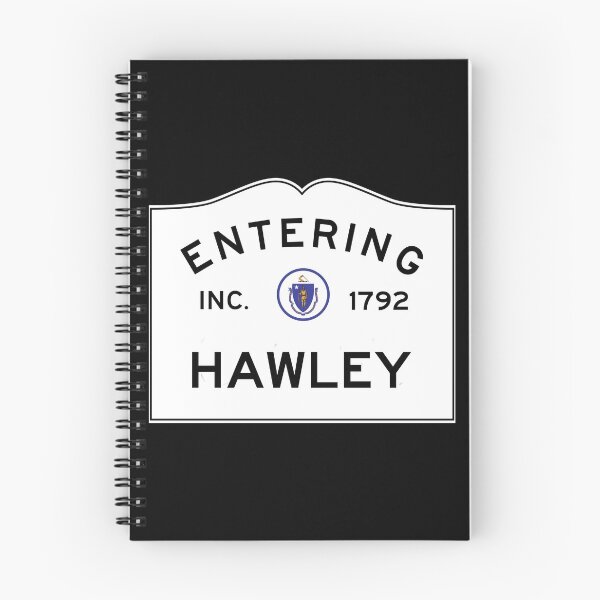 Item preview, Entering Hawley Massachusetts - Commonwealth of Massachusetts Road Sign  designed and sold by NewNomads.
