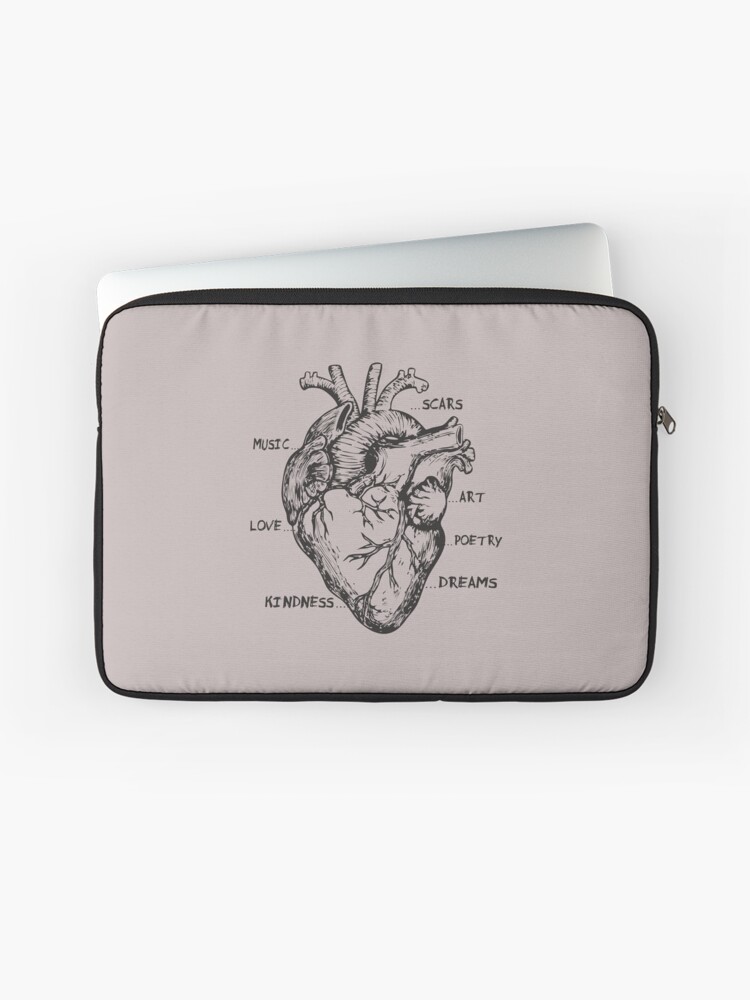 Medical Heart Laptop Sleeve