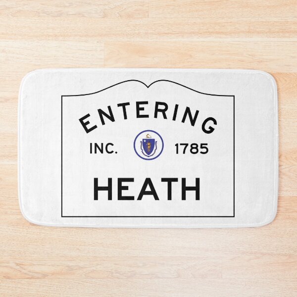 Item preview, Entering Heath Massachusetts - Commonwealth of Massachusetts Road Sign  designed and sold by NewNomads.