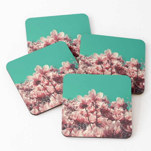 Item preview, Coral pink magnolia designed and sold by psychoshadow.