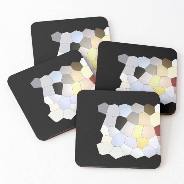 Item preview, Hexagons4 designed and sold by LaGalleria-BNS by Moses Benson Gallery.