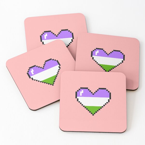 Item preview, Genderqueer Heart designed and sold by reasonablemunki.