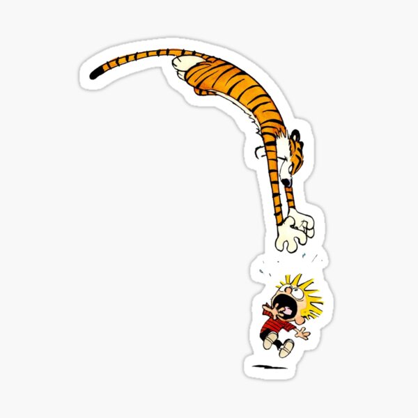 Calvin And Hobbes Stickers Redbubble 