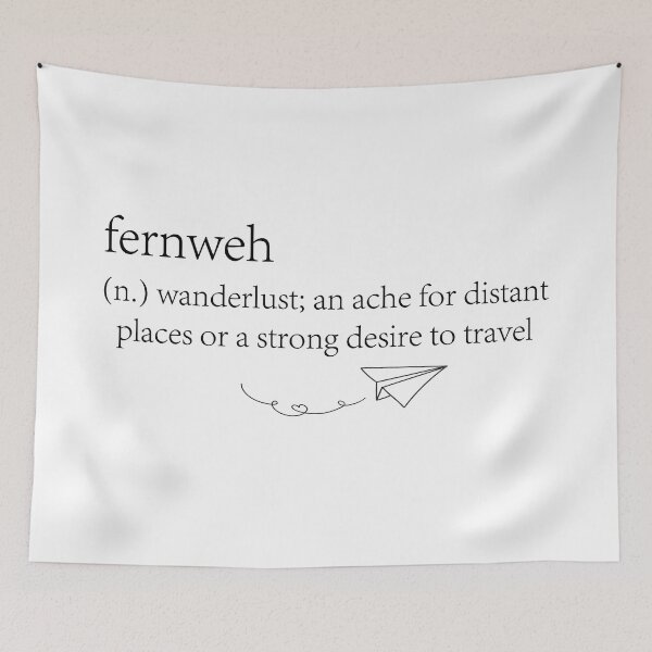 Item preview, Wanderlust; an ache for distant places designed and sold by Eyeswidenseek.