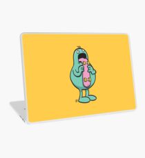 Skate Sprache Laptop Folie