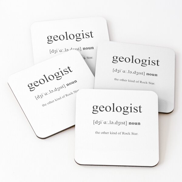 Item preview, Geologist Definition | Dictionary Collection designed and sold by Designschmiede.