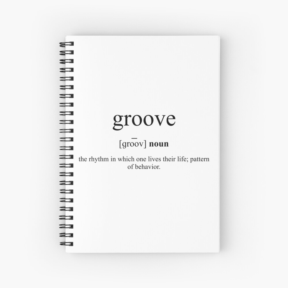 Groove Definition | Dictionary Collection | Poster