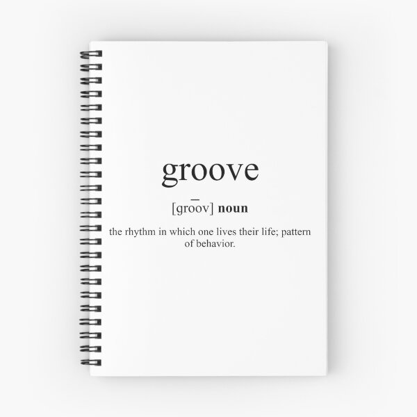 Item preview, Groove Definition | Dictionary Collection designed and sold by Designschmiede.
