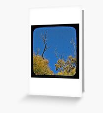 Blue 2 Greeting Card