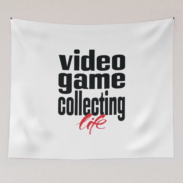 Item preview, Video Game Collecting Life designed and sold by WordsGamersUse.