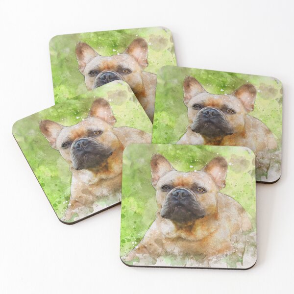 Item preview, French Bulldog watercolour effect designed and sold by Gerald Waters.