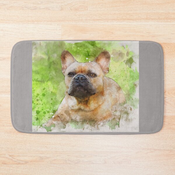 Item preview, French Bulldog watercolour effect designed and sold by Gerald Waters.