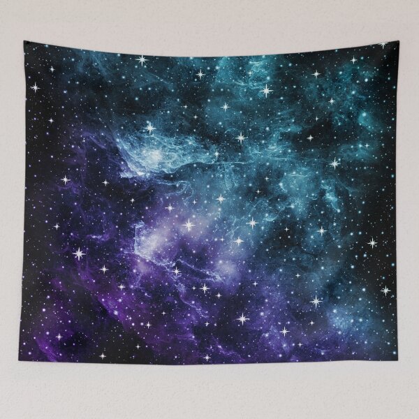 Item preview, Teal Purple Galaxy Nebula Dream #1 #decor #art  designed and sold by Anita's & Bella's Art.