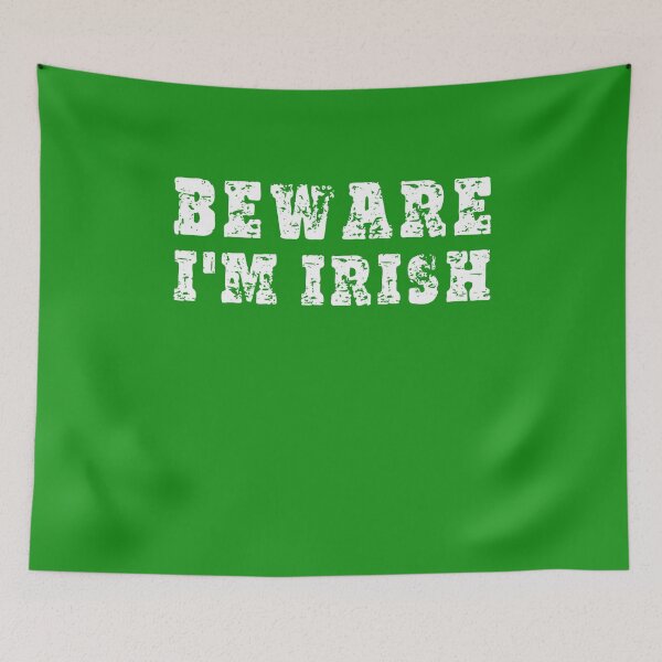 Item preview, Funny St paddy's Day Beware Im Irish designed and sold by rollcanics.