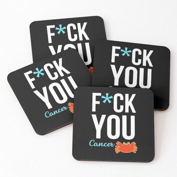 Item preview, Fuck You Cancer designed and sold by PinkPandaPress.
