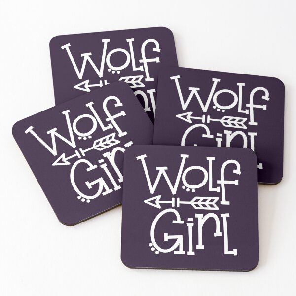 Artikelvorschau, Wolfsmädchen entworfen und verkauft von PrettyPittie Shop.