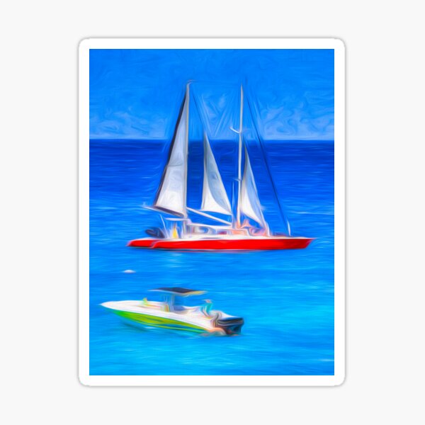 Item preview, Catamaran Boat Art designed and sold by Londonimages.