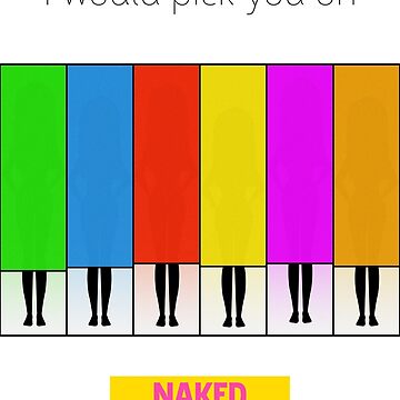 Artwork thumbnail, I would pick you on Naked Attraction | People in Boxes (females) by SJ Designs