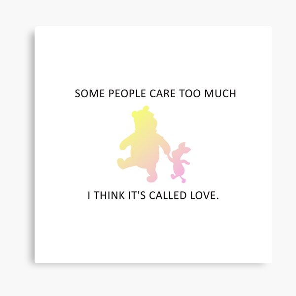 i think it's called love Canvas Print