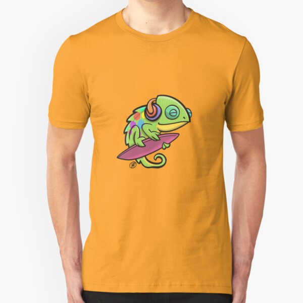 Musikalisches Chamäleon Slim Fit T-Shirt