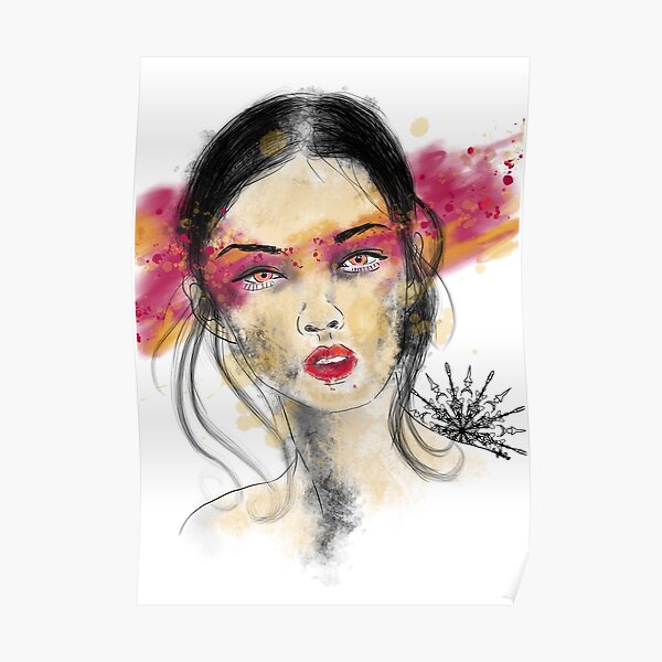 "girly" Poster for Sale by SofiesWorld Redbubble