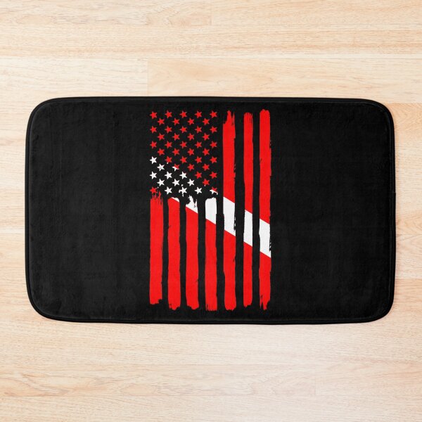 Item preview, Diving USA Flag designed and sold by 4tomic.