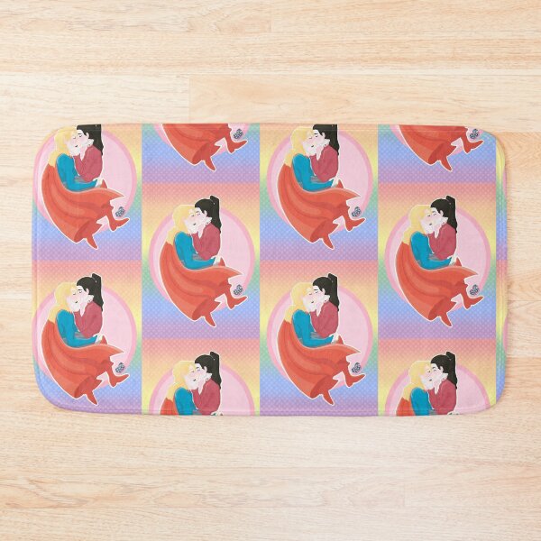 Item preview, Supercorp floating kiss version (rainbow)  designed and sold by Jellybeancreate.