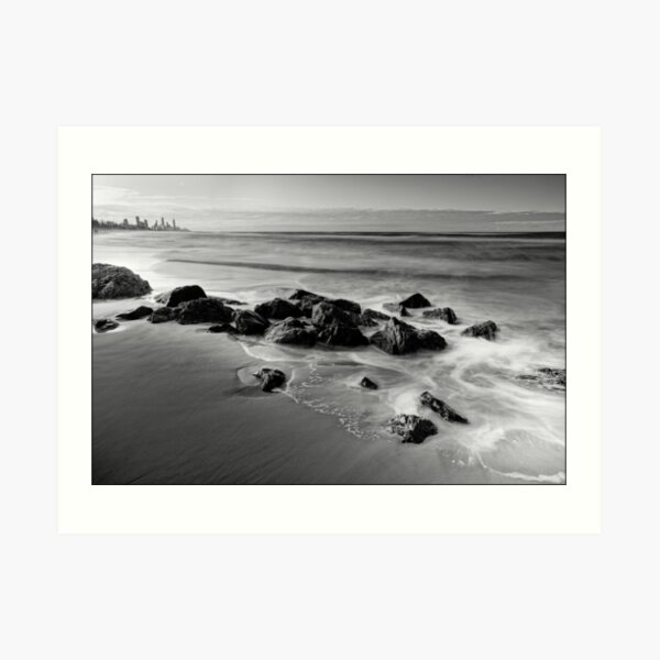 MIAMI TO SURFERS Art Print