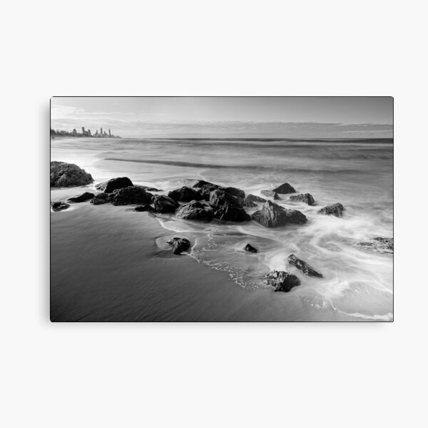 MIAMI TO SURFERS Metal Print