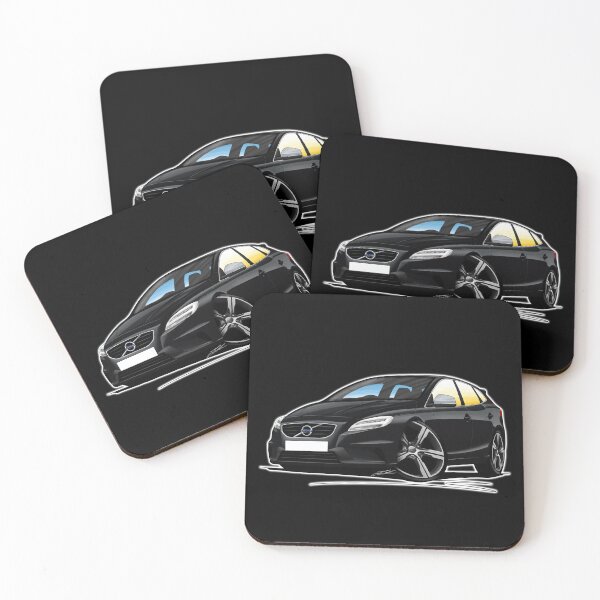 Item preview, V40 R Design Black designed and sold by Yeomans Cartoons.