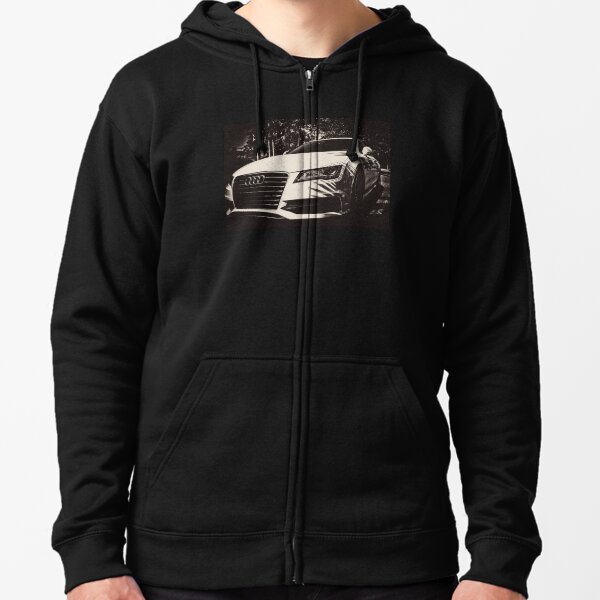 audi zip up hoodie