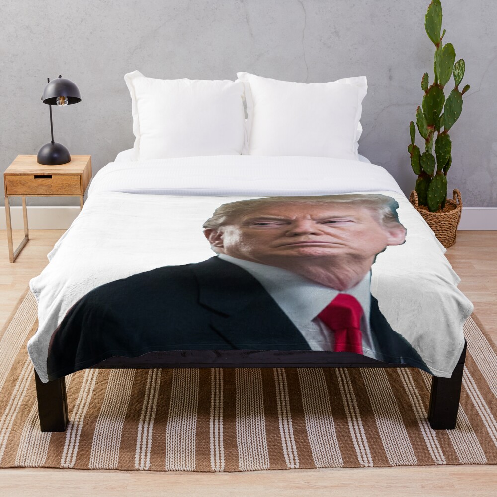 donald trump UTOPIA land hyper realistic stunni by Asar Studios #2 Fleece  Blanket by Celestial Images - Pixels