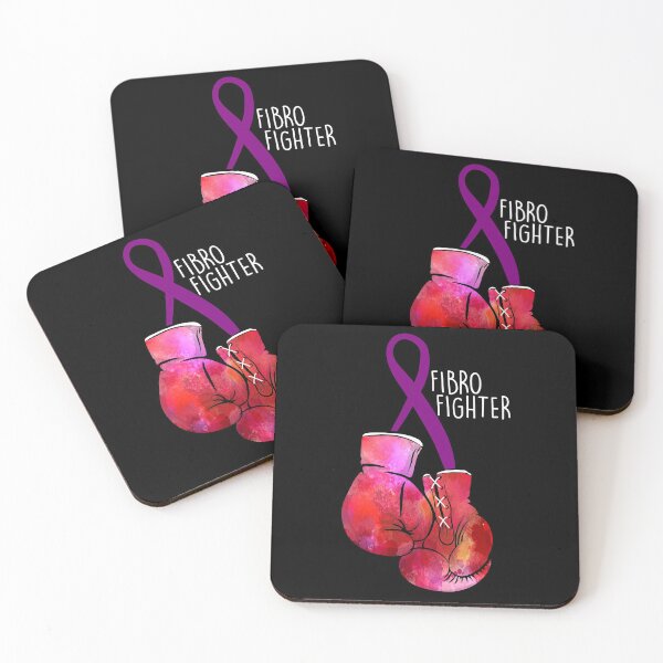 Item preview, Fibro Fighter (white) designed and sold by spoonie-species.