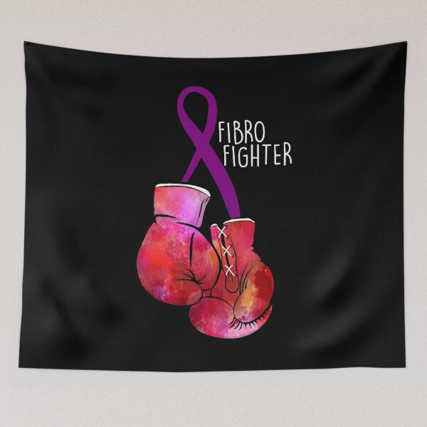 Item preview, Fibro Fighter (white) designed and sold by spoonie-species.