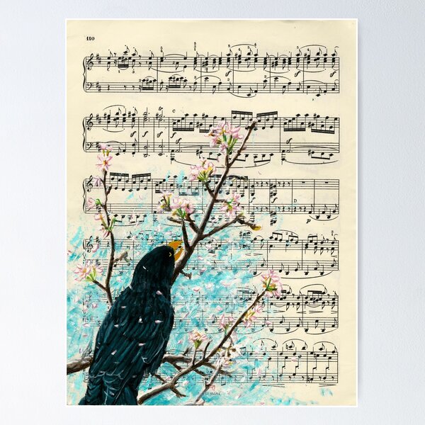 Item preview, Blackbird designed and sold by Charlene's Art.