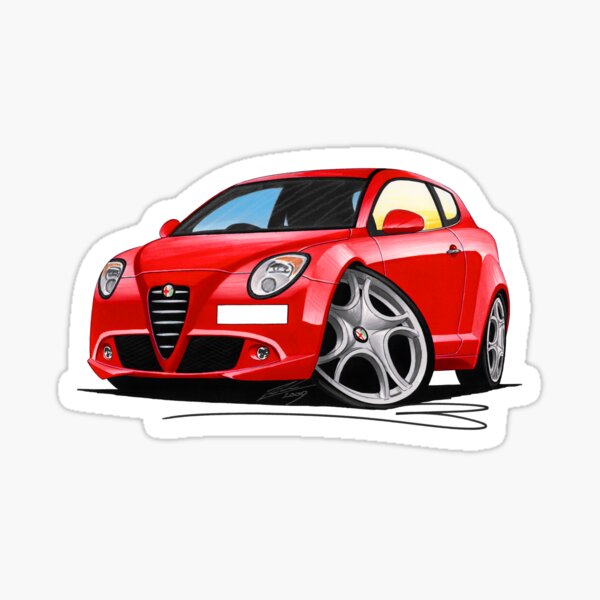 Stickers logo Alfa Romeo Couleur - prix mini