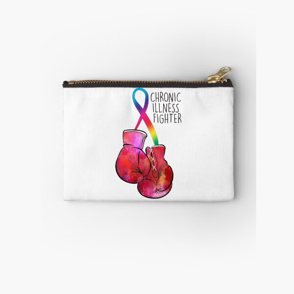 Item preview, Chronic Illness Fighter (white backing) designed and sold by spoonie-species.