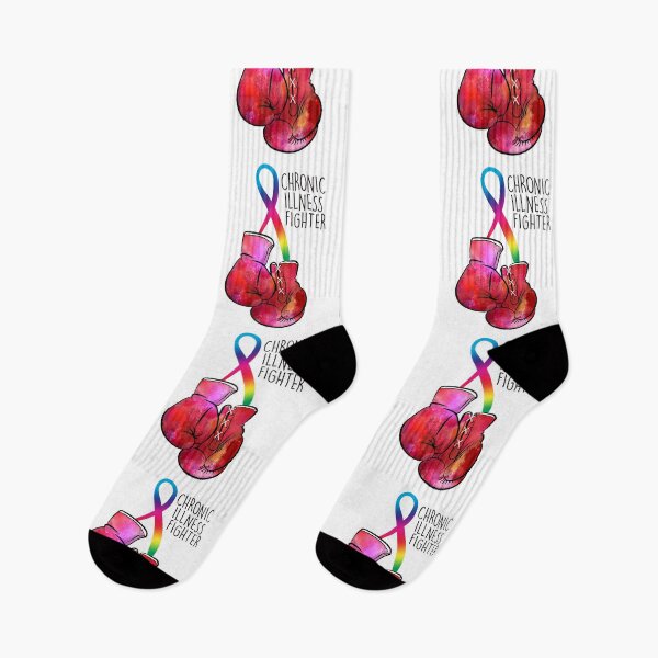 Item preview, Chronic Illness Fighter (white backing) designed and sold by spoonie-species.