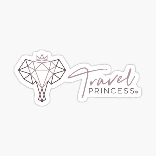Travelprincess logo Sticker
